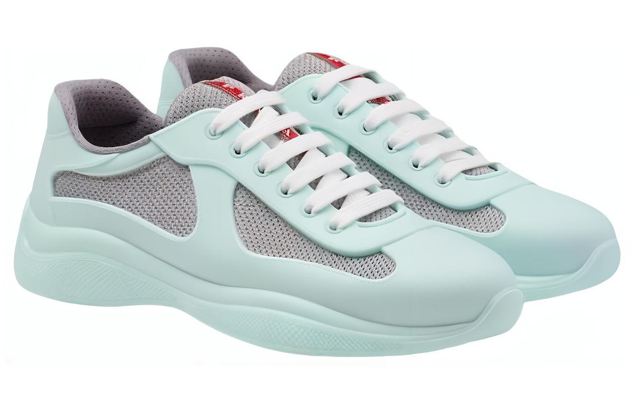 PRADA America's Cup Low-Top Casual Shoes Men's Green