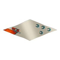 HERMES Silk Cashmere Silk Scarves Men's Gray