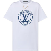 LOUIS VUITTON Flocked Lv T-Shirt