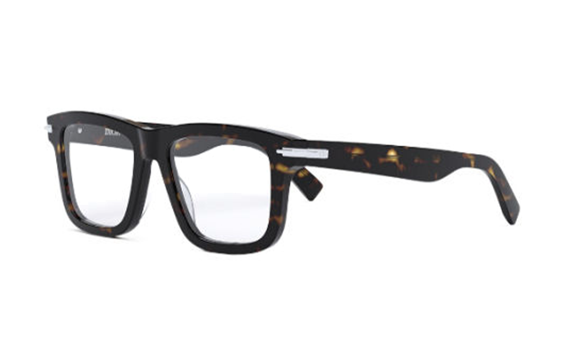 DIOR - Irregular Shape Eyeglass Frames Unisex Tortoiseshell