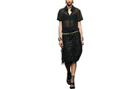 CHANEL SS23 Short-Sleeved Dresses Women's Black