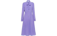 PRADA Long-Sleeved Dresses Women's Purple