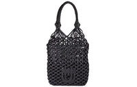MIU MIU Leather Handbag Regular Women's Black