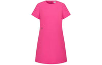 DIOR Short Sleeved Dress Women's Pink
