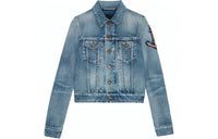 SAINT LAURENT Denim Jacket Women's Blue