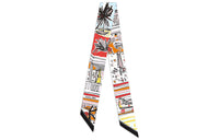 HERMES Silk Scarves Women's Multicolor