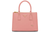 PRADA Galleria Killer Bag Leather Handbag Medium Size Women's Petal Pink