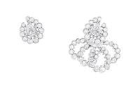 DIOR Earrings Women's Silver