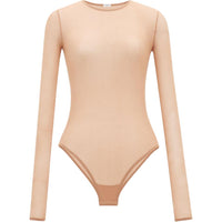 SAINT LAURENT Bodysuits Women's Apricot