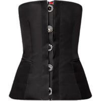 LOUIS VUITTON Jewel Button CorsetTop