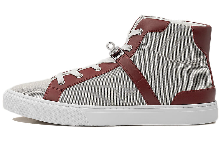 HERMES Daydream High-Top Time Skateboarding Shoes Men's Fuchsia