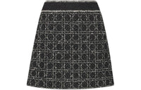 DIOR SS24 Casual Short Skirts Women's Black