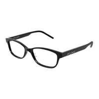 SAINT LAURENT Acetate Irregular Shape Eyeglass Frames Men's Black