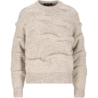 Loro Piana Detailed Crewneck Knit Sweater
