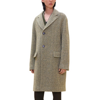 HERMES FW24 Coats Men's Light Green