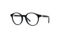 DIOR - Oval Eyeglass Frames Unisex Black