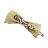 CHANEL 1990-2000s Cc Bow Hair Clip