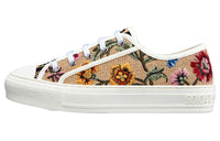 DIOR Walk'n'Dior Low Top Stylish Skateboarding Shoes Women's Beige Brown