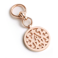 HERMES Brass Rose Gold-Plated Accessories Women's Rose Gold