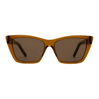 SAINT LAURENT Subject To Official Website Butterfly Sunglasses Women's Brown