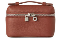 Loro Piana ExtraPocket Calfskin Charm Bag Accessory Women's Red Brown