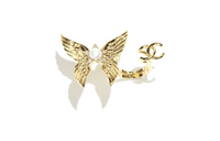 CHANEL Metal Rings Women's Gold