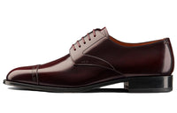 DIOR Timeless Dress Shoes Men Low-Top Burgundy