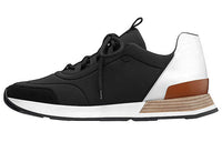 HERMES Low-Top Casual Shoes Men's Black White