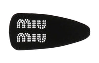 MIU MIU Pre Owned 2020s Logo Barrel Hair Clip