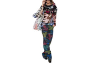 CHANEL SS22 Chiffon Shirts Women's Multicolor