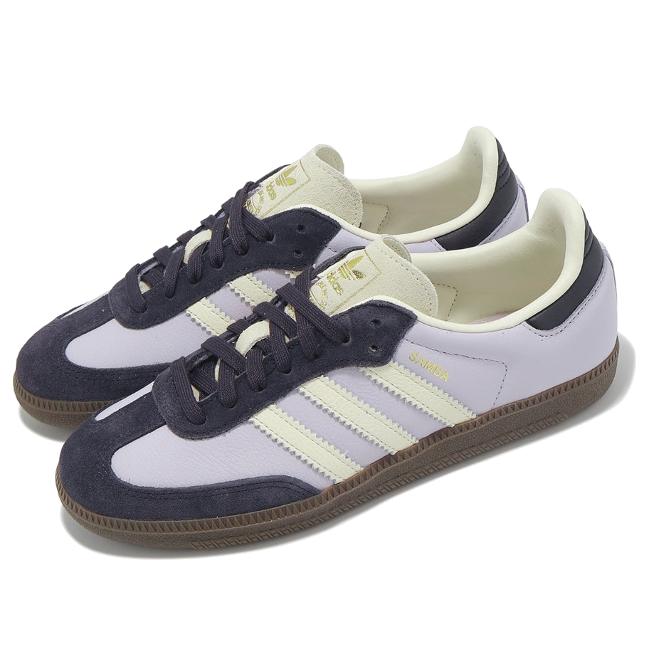(WMNS) adidas Samba OG 'Silver Dawn Aurora Black' JI4209