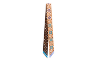 LOUIS VUITTON Silk Scarves Women's Brown