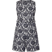 LOUIS VUITTON Sequin Flower Print Playsuit