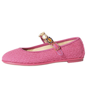 CHANEL Mary Jane Shoes Women's Fuchsia