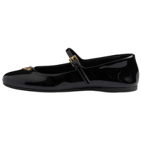 PRADA Flat Mary Jane Shoes Women's Black