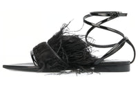 SAINT LAURENT Strap Sandals Women's Black