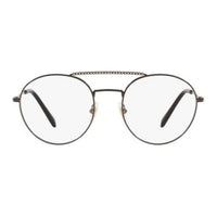 MIU MIU Metal Round Eyeglass Frames Women's Black