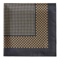 Loro Piana Mulberry Silk Silk Scarves Men's Marine Blue