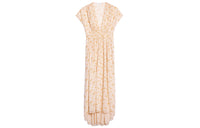 CELINE Short Sleeved Dresses Women's Yellow
