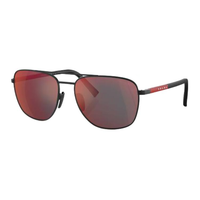 PRADA Linea Rossa Printed Pilot frame Sunglasses