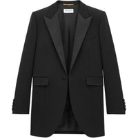SAINT LAURENT Tuxedo Single Breasted Jacket