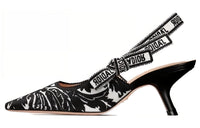 DIOR J'Adior Irregular Heel High Heels Women's Black