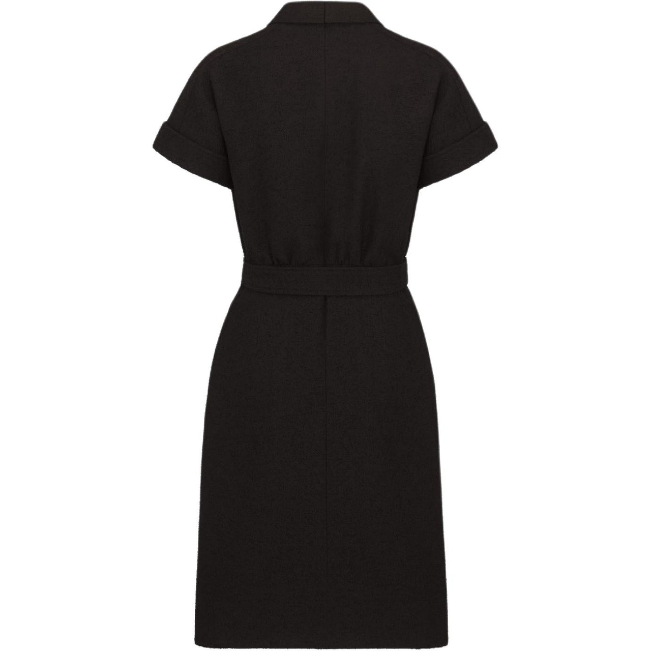 DIOR Short Sleeved Dress Women's Black