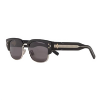 DIOR Acetate Metal Rectangular Sunglasses Men's Black