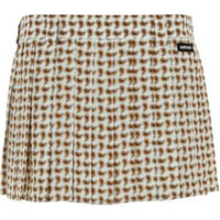 MIU MIU Casual Short Skirts Women's Yellow