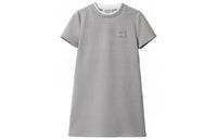 MIU MIU FW23 Short-Sleeved Dresses Women's Gray