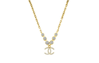 CHANEL Metal Necklaces Women's Gold