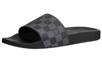 LOUIS VUITTON Waterfront Stylish Sandals Men's Black