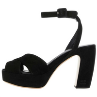PRADA Strap Sandals 9.5cm Women's Black