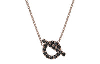 HERMES 18K Rose Gold Necklaces Women's
